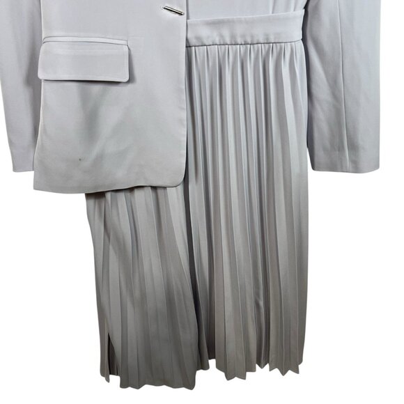 Front Row Shop Purple Pleated Maxi Dress Women’s Size 36 Cut‎ Out Back Business - Picture 2 of 12